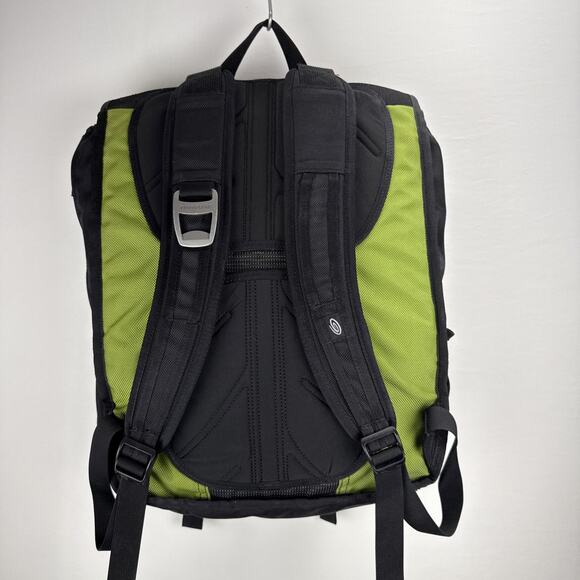 Timbuk2 Swig Urban Laptop Backpack Black Green Commuter Work Travel - Picture 7 of 13